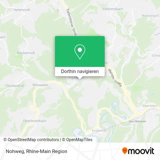 Nohweg Karte