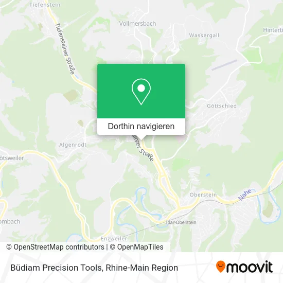 Büdiam Precision Tools Karte