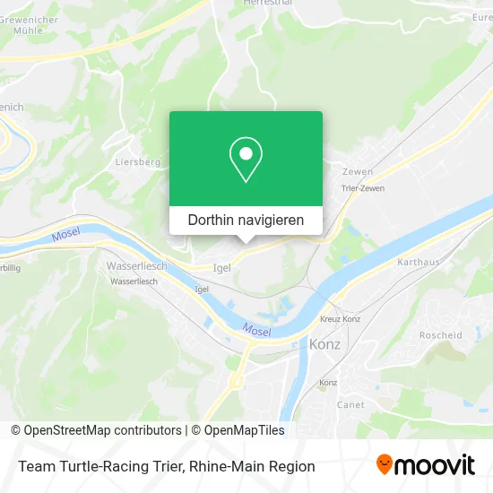 Team Turtle-Racing Trier Karte