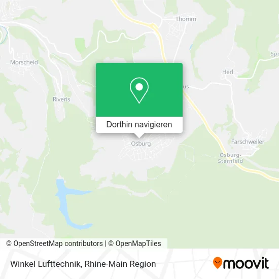 Winkel Lufttechnik Karte