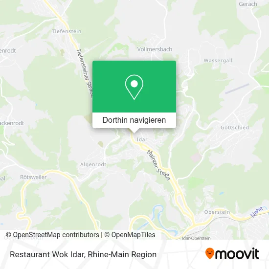 Restaurant Wok Idar Karte