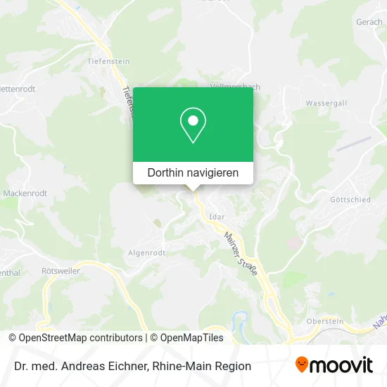 Dr. med. Andreas Eichner Karte