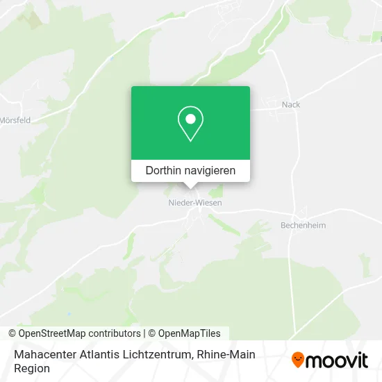 Mahacenter Atlantis Lichtzentrum Karte