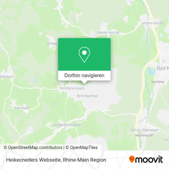 Heikecneders Webseite Karte