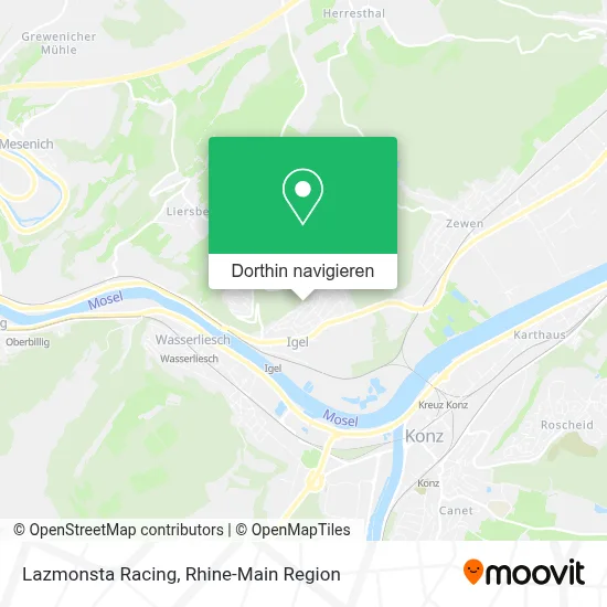 Lazmonsta Racing Karte