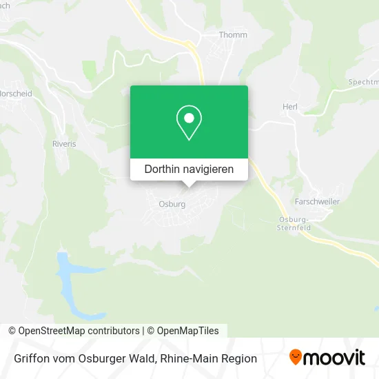 Griffon vom Osburger Wald Karte