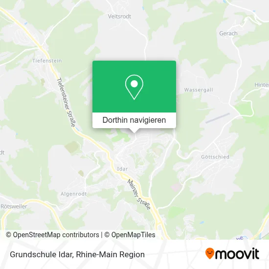 Grundschule Idar Karte