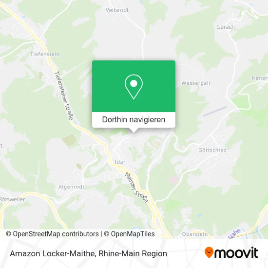 Amazon Locker-Maithe Karte