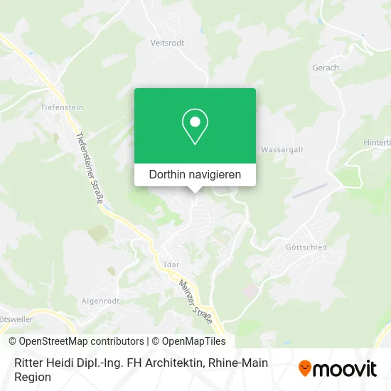 Ritter Heidi Dipl.-Ing. FH Architektin Karte