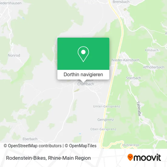 Rodenstein-Bikes Karte