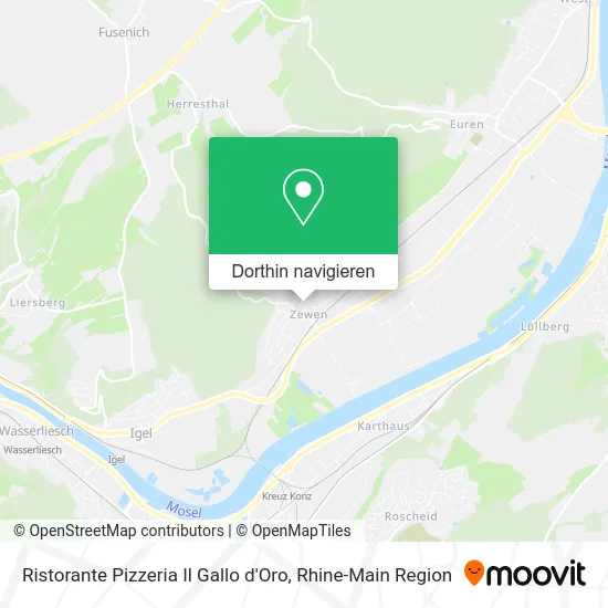 Ristorante Pizzeria Il Gallo d'Oro Karte