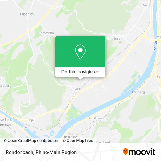 Rendenbach Karte