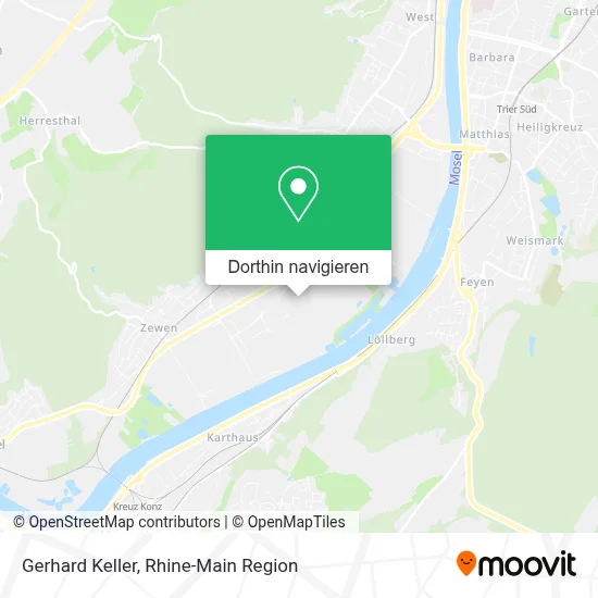 Gerhard Keller Karte