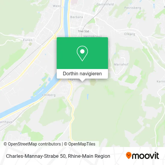 Charles-Mannay-Strabe 50 Karte