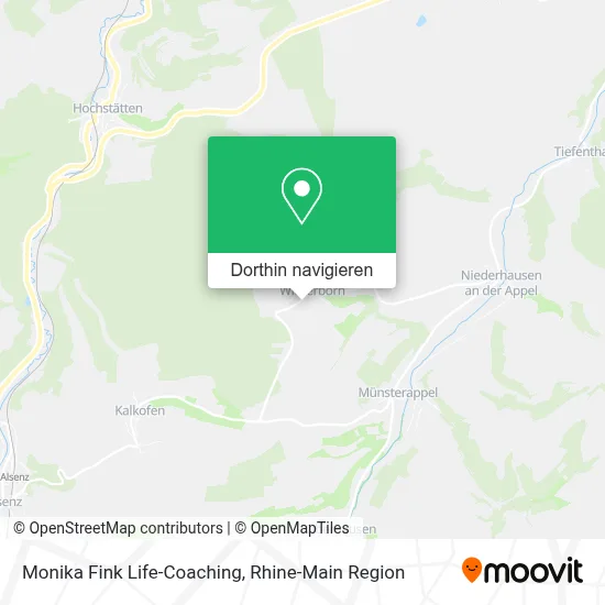 Monika Fink Life-Coaching Karte