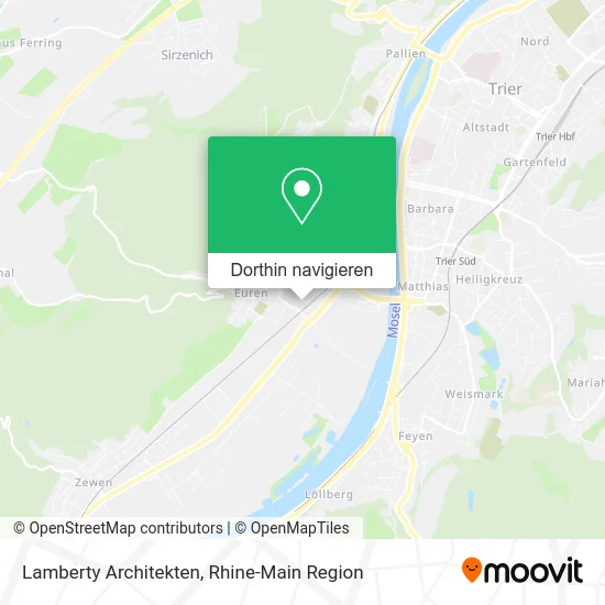 Lamberty Architekten Karte