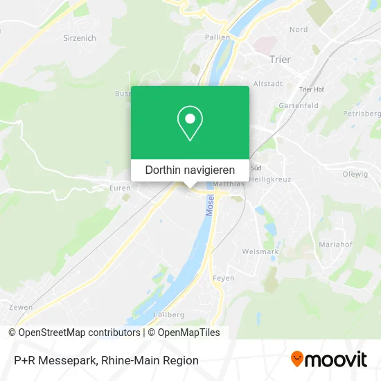 P+R Messepark Karte