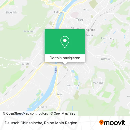 Deutsch-Chinesische Karte