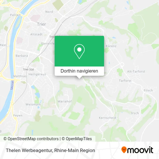 Thelen Werbeagentur Karte