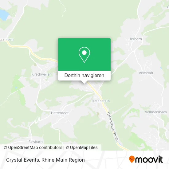 Crystal Events Karte