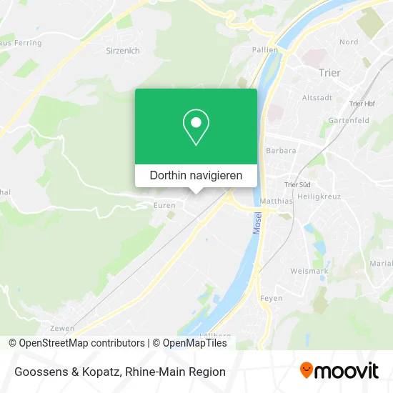 Goossens & Kopatz Karte
