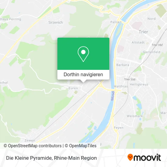 Die Kleine Pyramide Karte