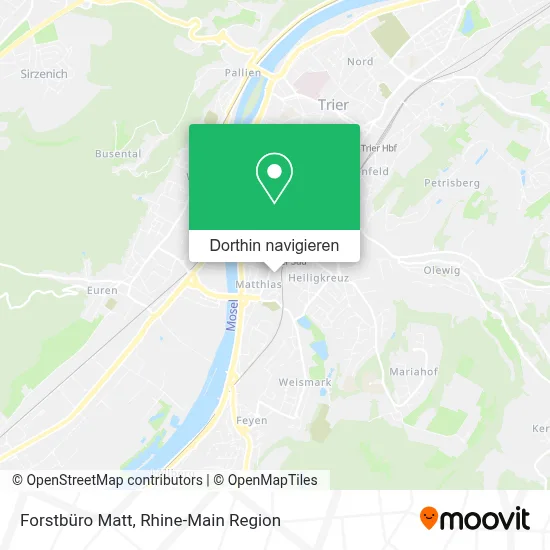 Forstbüro Matt Karte