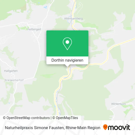 Naturheilpraxis Simone Fausten Karte