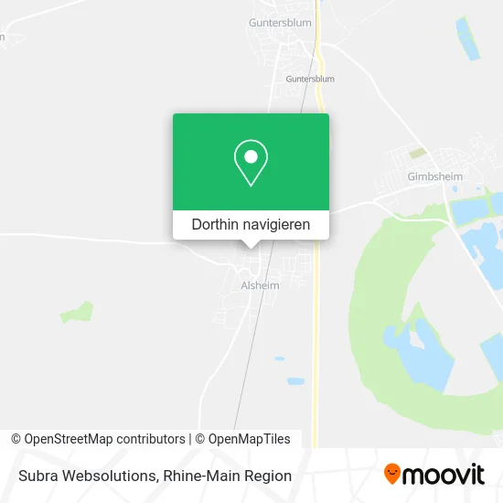 Subra Websolutions Karte