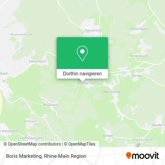 Boris Marketing Karte