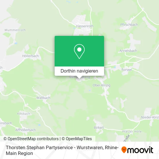 Thorsten Stephan Partyservice - Wurstwaren Karte