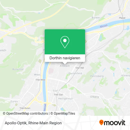 Apollo-Optik Karte