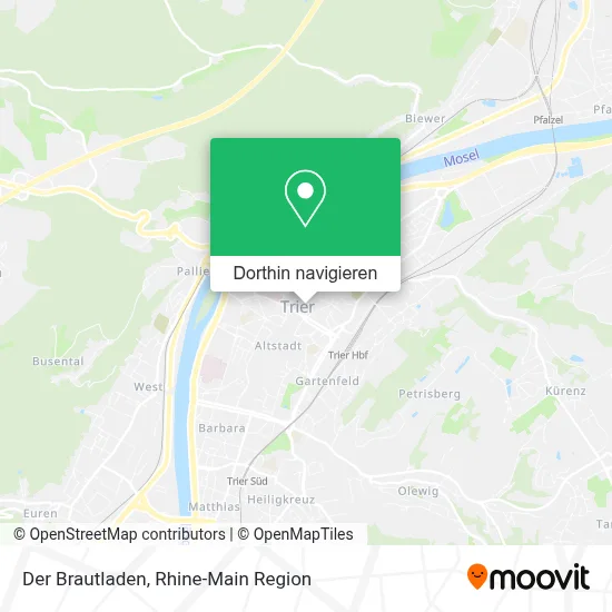Der Brautladen Karte