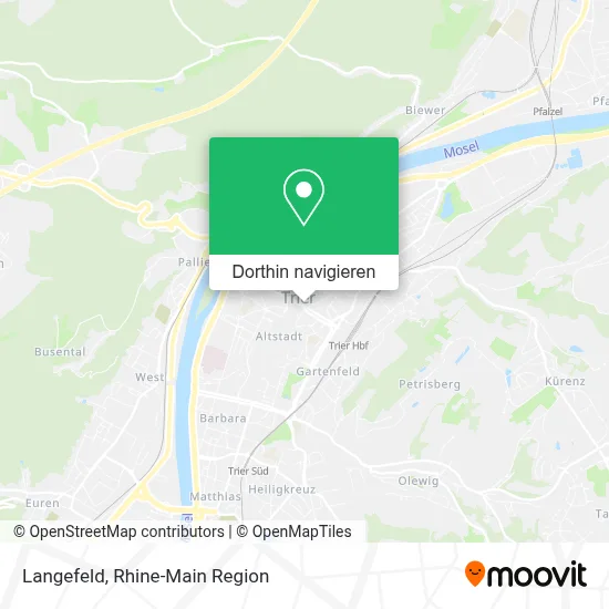 Langefeld Karte
