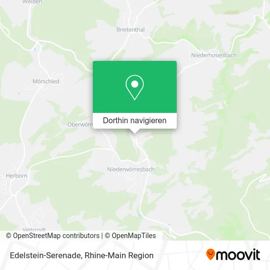 Edelstein-Serenade Karte