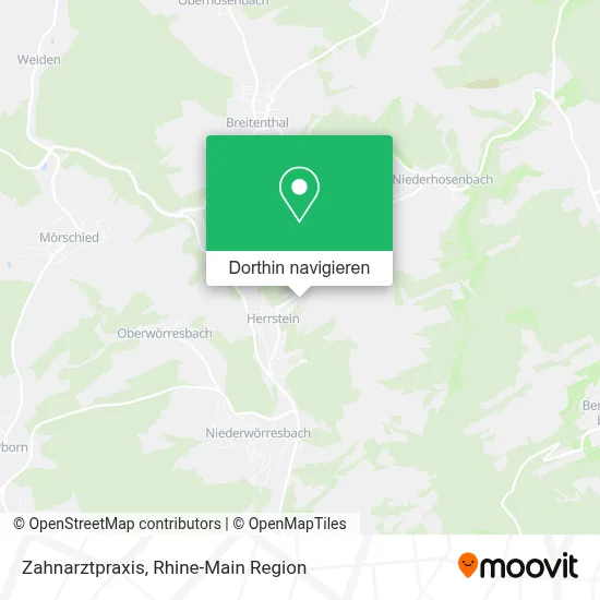 Zahnarztpraxis Karte