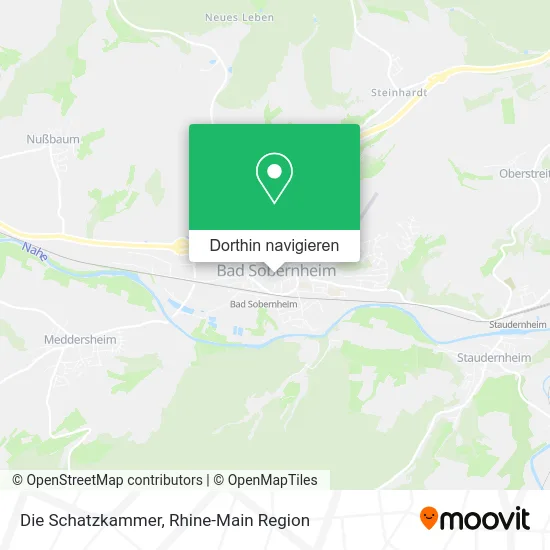 Die Schatzkammer Karte