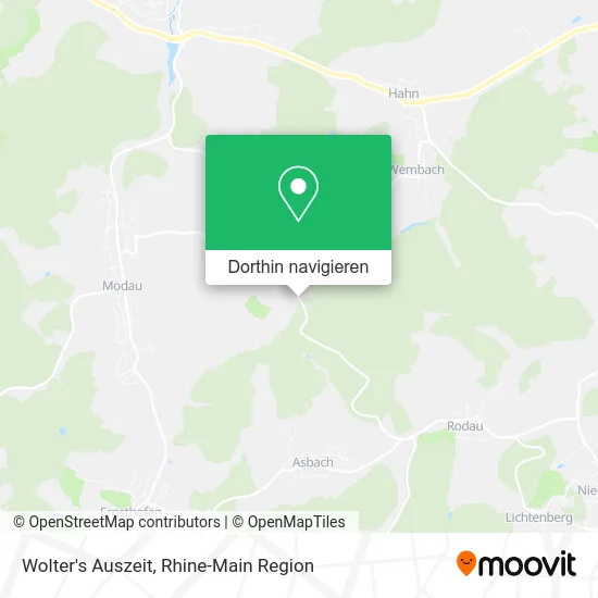 Wolter's Auszeit Karte