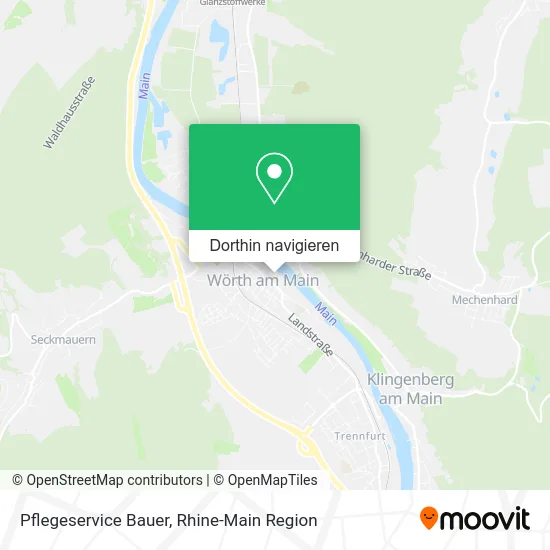 Pflegeservice Bauer Karte