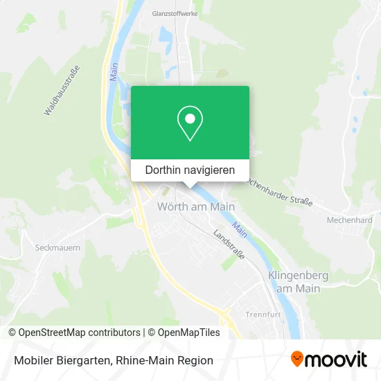 Mobiler Biergarten Karte