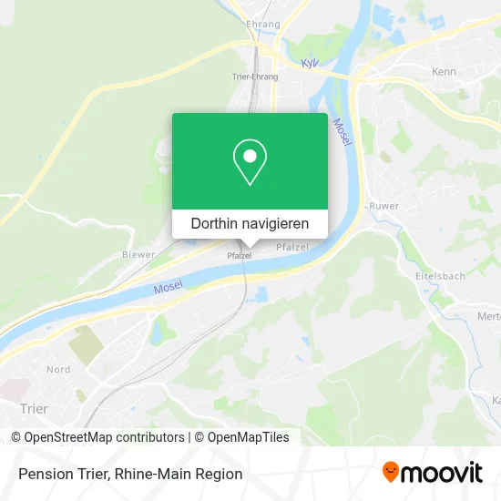 Pension Trier Karte