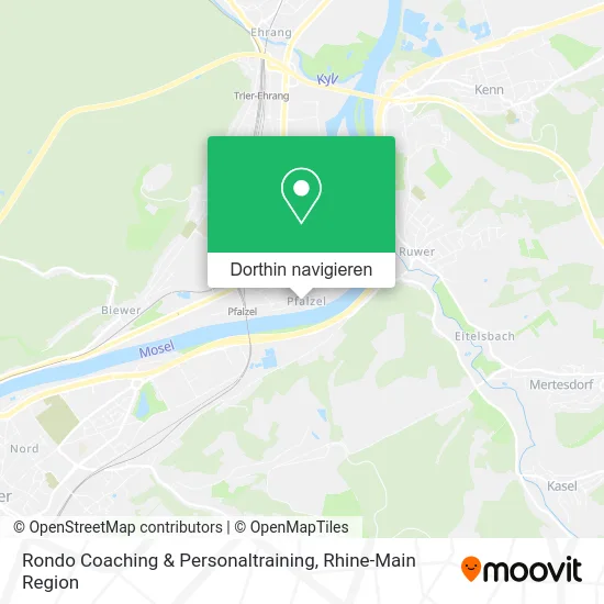 Rondo Coaching & Personaltraining Karte