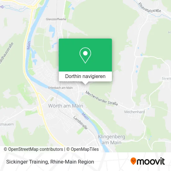 Sickinger Training Karte