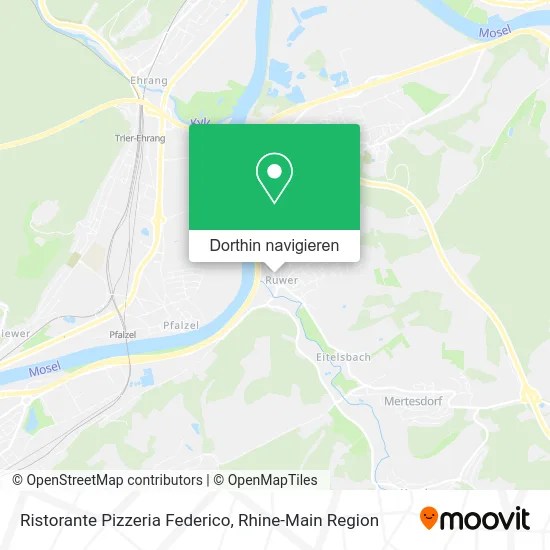 Ristorante Pizzeria Federico Karte