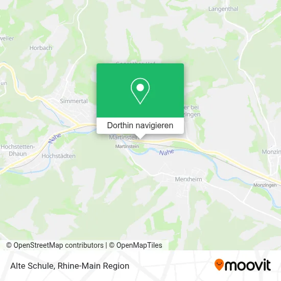 Alte Schule Karte