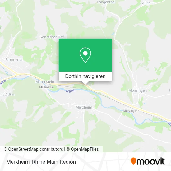 Merxheim Karte