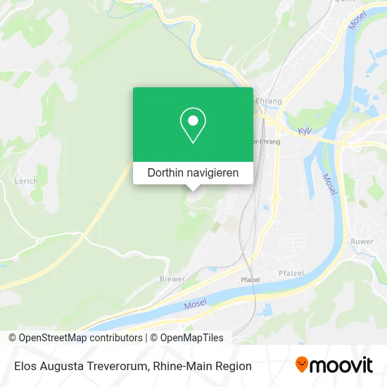 Elos Augusta Treverorum Karte