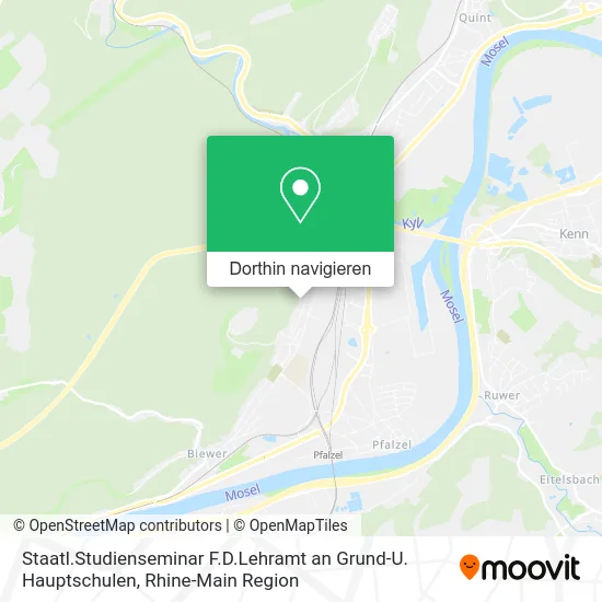 Staatl.Studienseminar F.D.Lehramt an Grund-U. Hauptschulen Karte