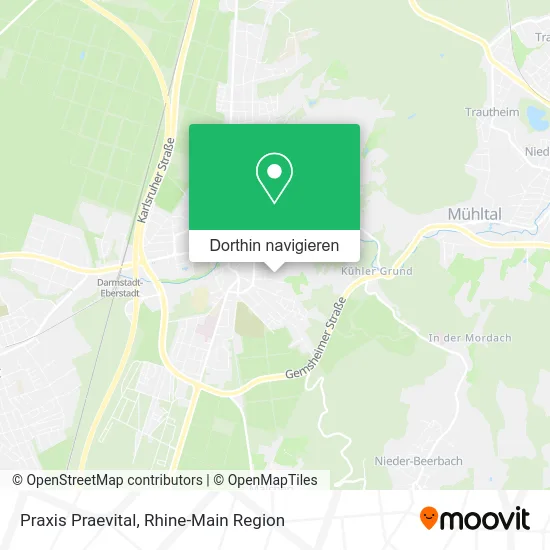 Praxis Praevital Karte