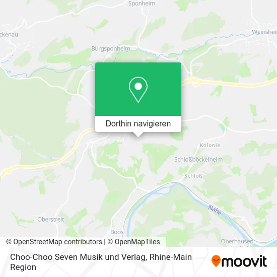 Choo-Choo Seven Musik und Verlag Karte